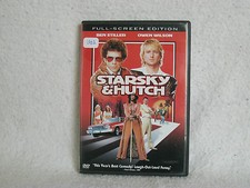 Starsky & Hutch (DVD, 2004, Full-Screen) Movie PG-13 Comedy Free Shipping