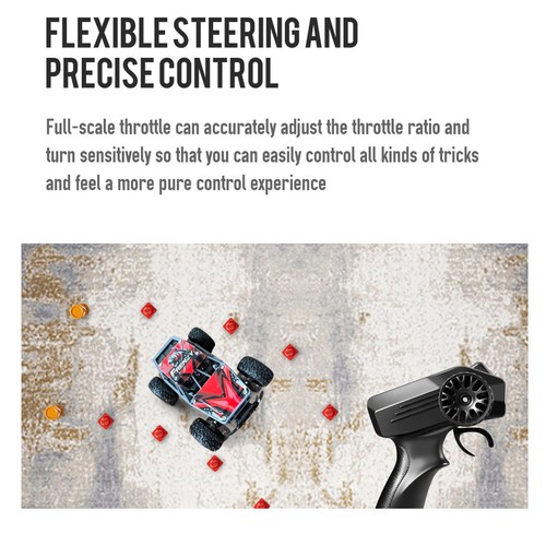 1:32 Mini RC Cars High Speed 2.4G 4WD Off Road Remote Control Monster Truck Cw3 - Picture 5 of 16