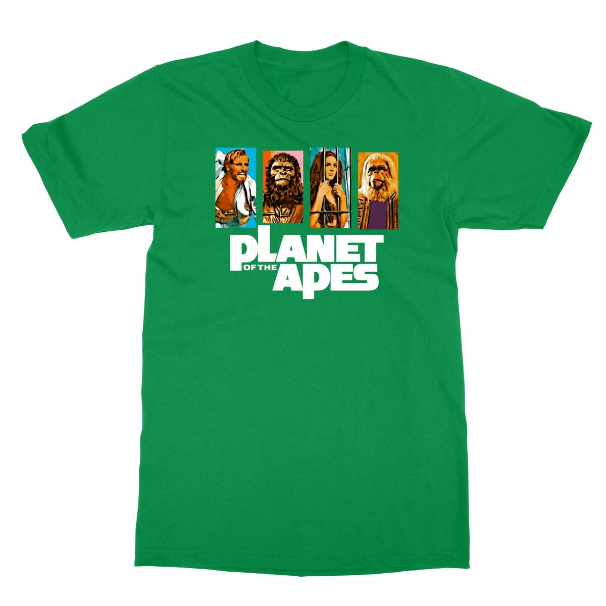 90’s PLANET OF THE APES  VINTAGE  Tシャツ Vintage 90s Mosquitohead Planet of the Apes White T-Shirt