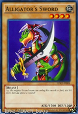 Alligator's Sword 1st X 1 YUGIOH LDK2-ENJ08 Normal Monster