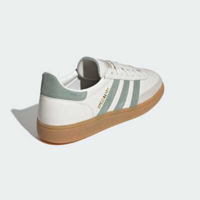 スニーカー Adidas Spezial Handball Off White Silver Green Size 10.5 - adidas Handball Spezial Off White Silver Green