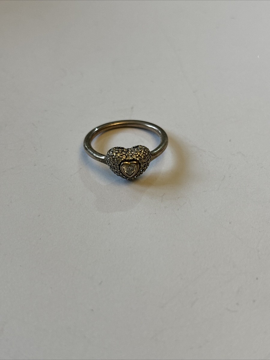 1393)Genuine Pandora Sterling Silver 925 Ring UK