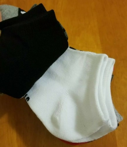 STEVE MADDEN 10 Pairs Low Cut Socks Black Red Grey Polyester/Spandex Sz 5-10 NEW - Picture 6 of 11