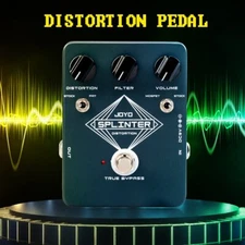 JOYO Distortion Guitar Effect Pedal 2 Modes with Clipping Circuits (Opened)