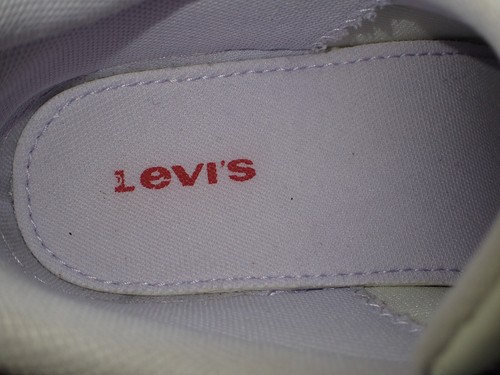 Zapatillas blancas Levi's para mujer con caja talla 6 - Imagen 9 de 12