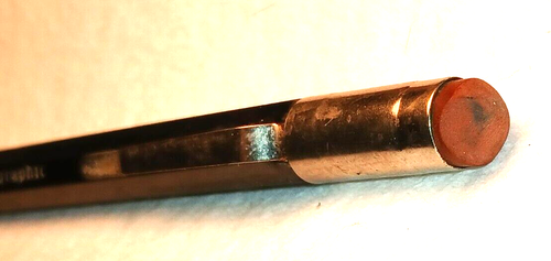 Matita Mech "IBM Electrographic" Nera con Bordo Cromato Funzionante - Foto 7 di 8