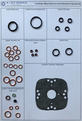 Quantity G-jet 4 Cyl Bosch Repair Kit Mercedes 230 Ford Escort Orion 924