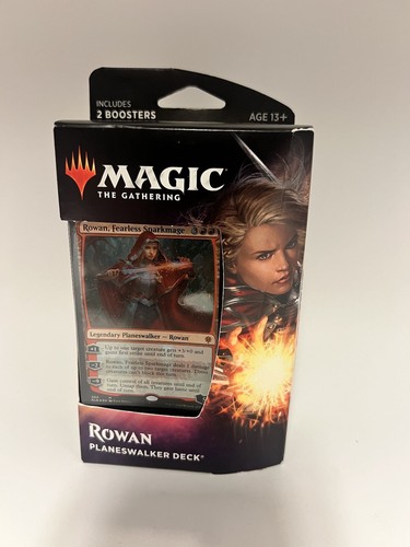 MTG: SEALED Throne of Eldraine: Rowan Planeswalker Deck FAST SHIPPING WOW!!!!!!! - Picture 2 of 24