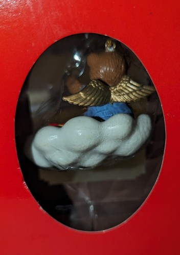 Vintage Weihnachtssammlung Engel Weihnachtsbär Ornament im Karton - Bild 2 von 4