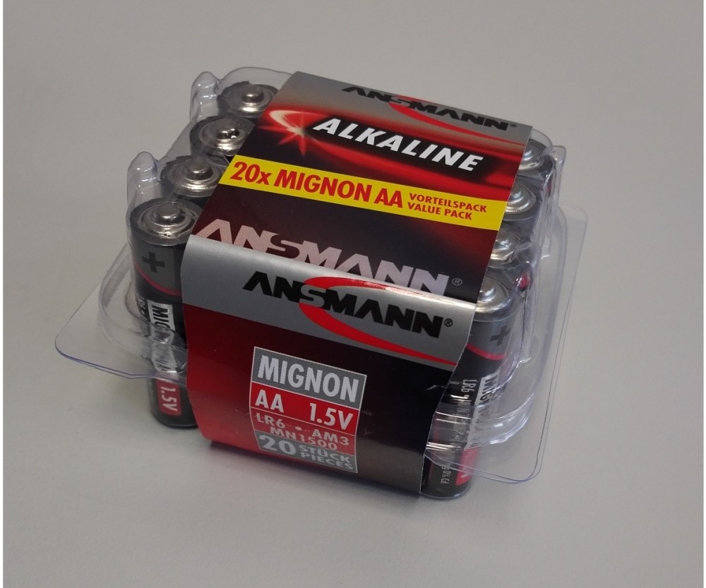 Thumbnail - Carson 500609050 - Batterie Box Mignon/aa 1,5v (20) - Neu