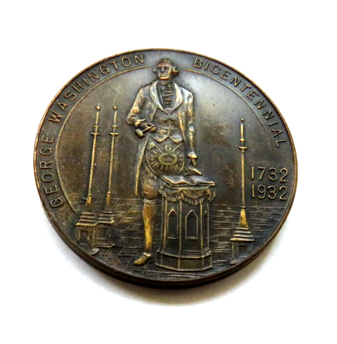 FREIMAURER GEORGE WASHINGTON ZWEIHUNDERTJÄHRIGE GROSSLOGE VON NEBRASKA MARKE