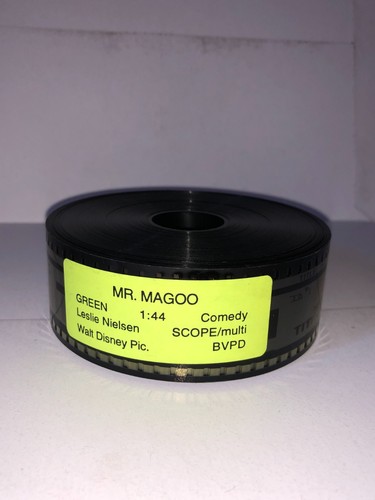 MR. MAGOO Original Theater 35mm Movie Film Trailer Reel (A4)