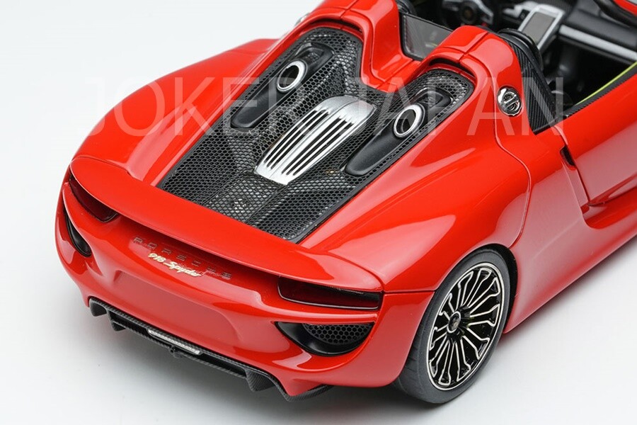 Make Up EIDOLON 1/43 Porsche 918 Spyder 2011 Red EM568B JDM