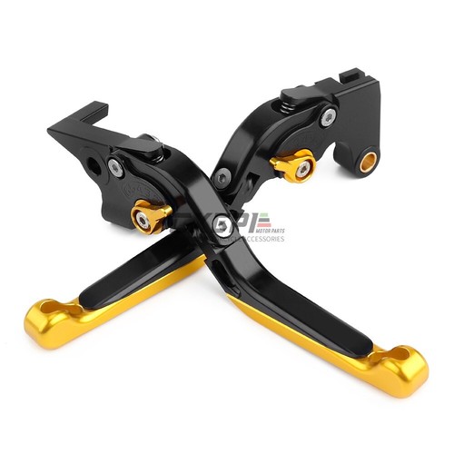 For Triumph SPEED TRIPLE 1050 2011-2015 Motorbike Extendable Brake Clutch Lever - Imagen 32 de 32