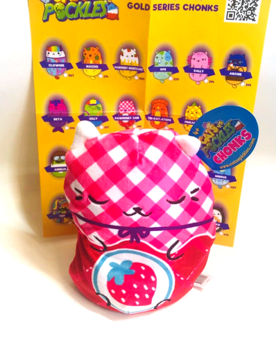 CATS VS PICKLES 6" CHONKS **PAWBERRY JAM Purr-Serves #398** GOLD SERIES