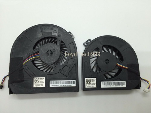 For Dell Precision M4800 02K3K7 BATA0815R5H DC28000DDDL CPU GPU cooling fan - Picture 1 of 5