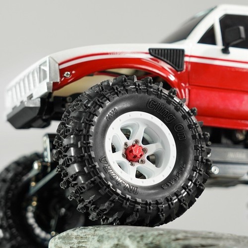 INJORA M2.5 Wheel Lock Nuts with Aluminum Cap for TRX4M 1/18 RC Crawlers - Picture 10 of 20
