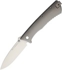 Ontario Knife Company Titanium Handle Gray Collectible Folding Knives