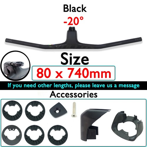 Cable Concealed XC Level Carbon Bicycle Integrated Handlebar&Stem Computer Stand - Picture 26 of 48