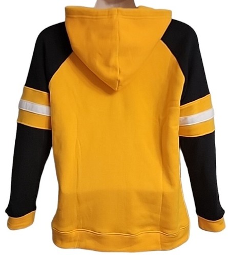 Boston Bruins NHL Men's Team Fleece Sweatshirt Hooded Lace Hoodie Jacket: M-XL - Imagen 3 de 9
