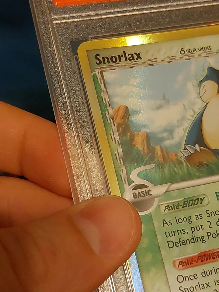 Pokemon Snorlax MISPRINT PSA 8 EX Dragon Frontiers Holo Delta Species #10/101 - Image 4 of 4