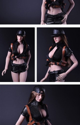 VS Toys 1/6 Female Assassin Clothing Set A for Phicen body 17NSS-A - Picture 6 of 9