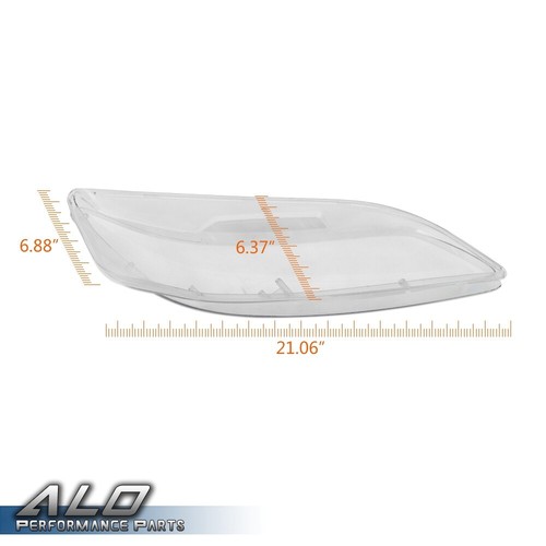 Front Left & Right Headlight Lens Cover Clear Fit For 2003-2008 Mazda 6 - Picture 2 of 12