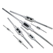 DIN1814 TOOLS NEW TAP WRENCH 200mm - STEEL - ALL SIZES - SLIDING JAWS Tap Wrench