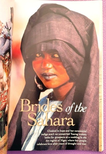 National Geographic Magazine February 1998 Queen Maud Sahara Brides With Map - Bild 5 von 8