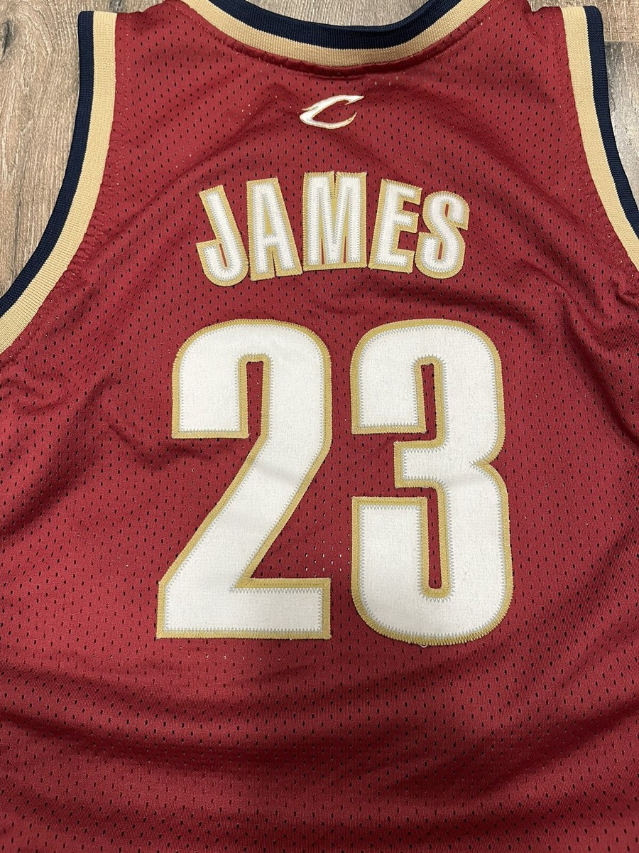 Cleveland Cavaliers Lebron James Nike Stitched #23 Red Youth