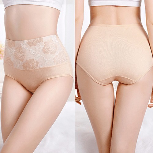 Women Briefs Shapewear Panties High Waist Seamless Slim Soft Underwear Lingerie - Picture 13 of 32