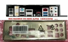 I/O IO Shield For ASUS MAXIMUS VIII HERO ALPHA Backplate Blend Bracket Panel