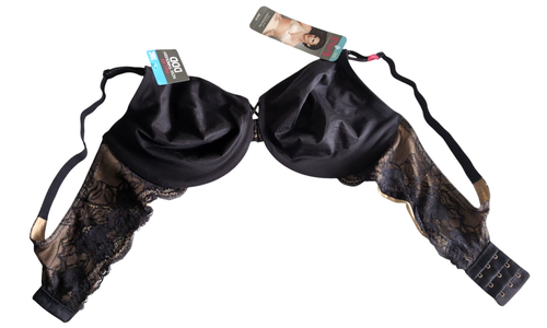 Maidenform® Full Fit Underwire Unlined Black 38C Bra Lace Style 09451 MSRP $40 - Picture 4 of 9