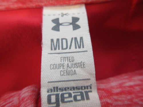 Under Armour Sweater Womens Adult Medium Pink Fitted Logo Full Zip Ladies - Picture 6 of 12