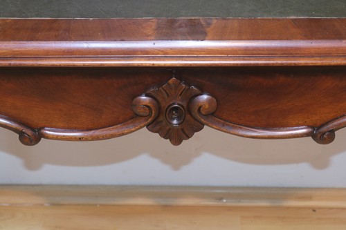 Antik Damen-Schreibtisch, Sekretär, wohnfertig, Louis Philippe, Nussbaum ca.1900 - Bild 5 von 19