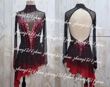 27.Brand New Ice Figure Skating Dress Baton Twirling Dress customized size