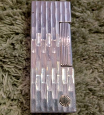 Dunhill Rollagas lighter Silver without box