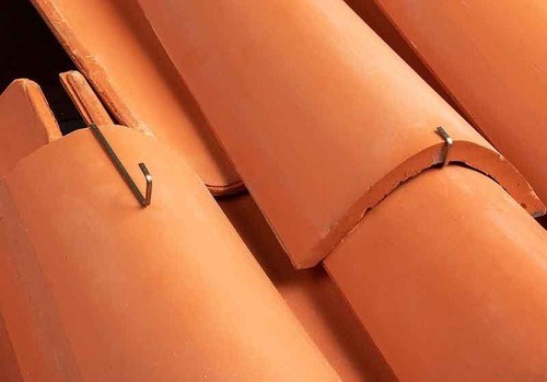 GANCI FERMACOPPO A "S" PIATTINA INOX 90X20 PER L'ANCORAGGIO DI COPPI - Imagen 2 de 4