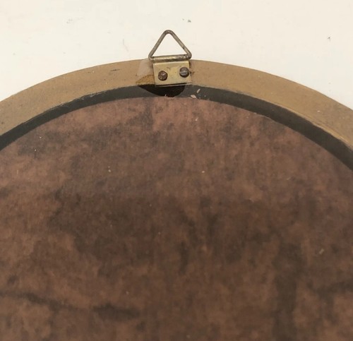 Giuseppe Tarantino Drawing on Silk Vintage 1970s x 3 Wood Framed Boy & 2 Girls - Picture 10 of 11