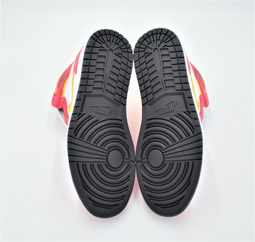 NEW AIR JORDAN 1 RETRO HIGH OG FUSION RED MENS SIZE 12.5 SHOES 555088-603 - Picture 7 of 7