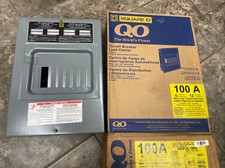 Square D QO612L100S 100A 240V Max 6-Space 12-Circuit Main Lug Load Center 240V