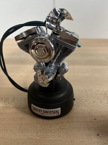 VINTAGE 2000 HALLEZEICHEN WEIHNACHTSORNAMENTE ""GROSSER ZWILLINGSMOTOR"" HARLEY-DAVIDSON - Bild 3 von 12
