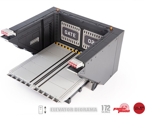 1/72 Aircraft Carrier Aircraft Lifting Platform Scene model with Lighting Sound - Picture 10 of 18