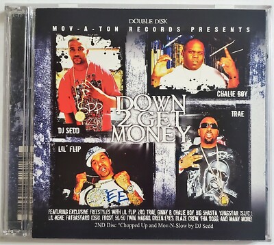 Down 2 Get Money - RARE Houston Gangsta Rap 2xCD Comp - Mov
