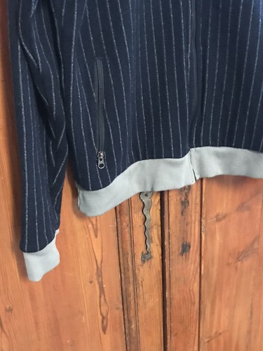 VTG Patagonia Big Label Jacket Better Sweater Pinstripe 40th Anniversary Mens XL - Picture 5 of 9