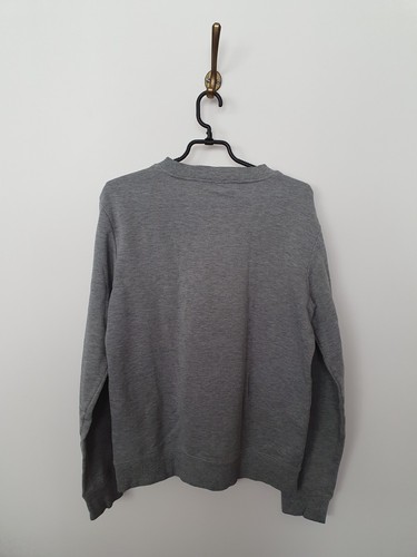 Lotto Grey Sweatshirt Pullover Men Size: S - Picture 3 of 5