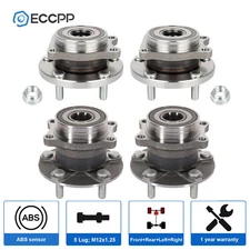 4 Pcs Front Rear Wheel Hub Bearings AWD For Subaru Legacy Outback 2015-2019 2020