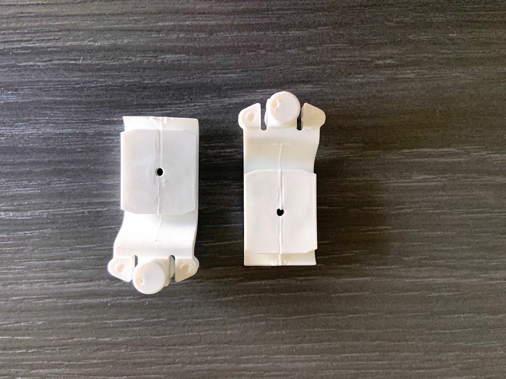 PANEL GLIDE CARRIER FOR TRACK / RAIL WHITE TO HOLD FABRIC REPLACEMENT