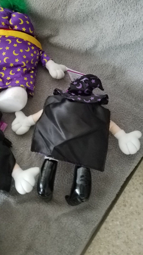 VTG 2004 Set 5 Galerie M&M Halloween Plush Stuffed 10" Figure New - Picture 18 of 24