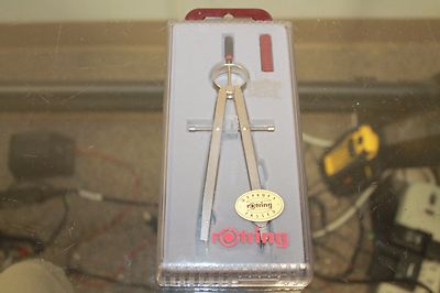 Rotring Protractor Drafting Tool In Case! Made In Germany